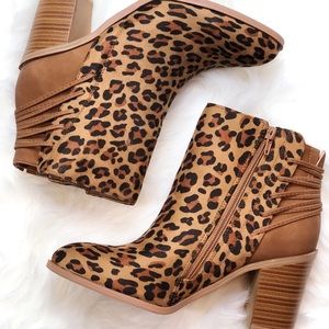 Cheetah Booties